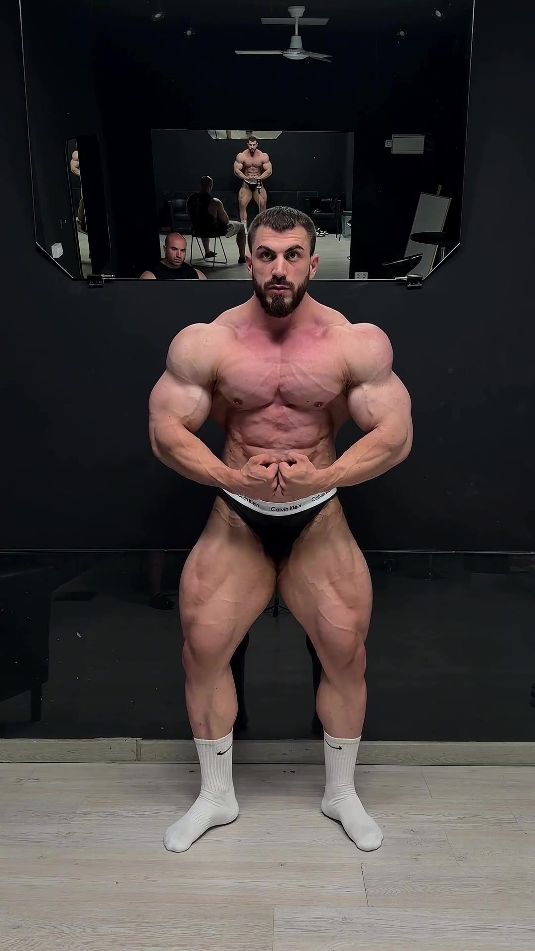 muscle posing 3