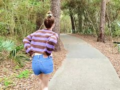 Wetting in the woods - video 2