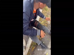 fag pays to fuck sexy young street hustler up the ass