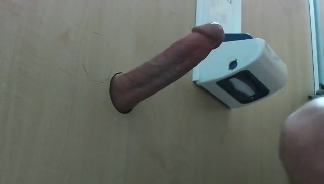 Long thick dick gloryhole action