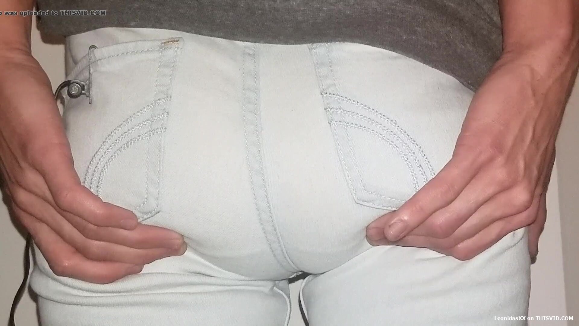 Massive White Jeans Poop