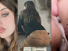 Giantess Face Fart Slave Trapped in Panties (Goon Edit)