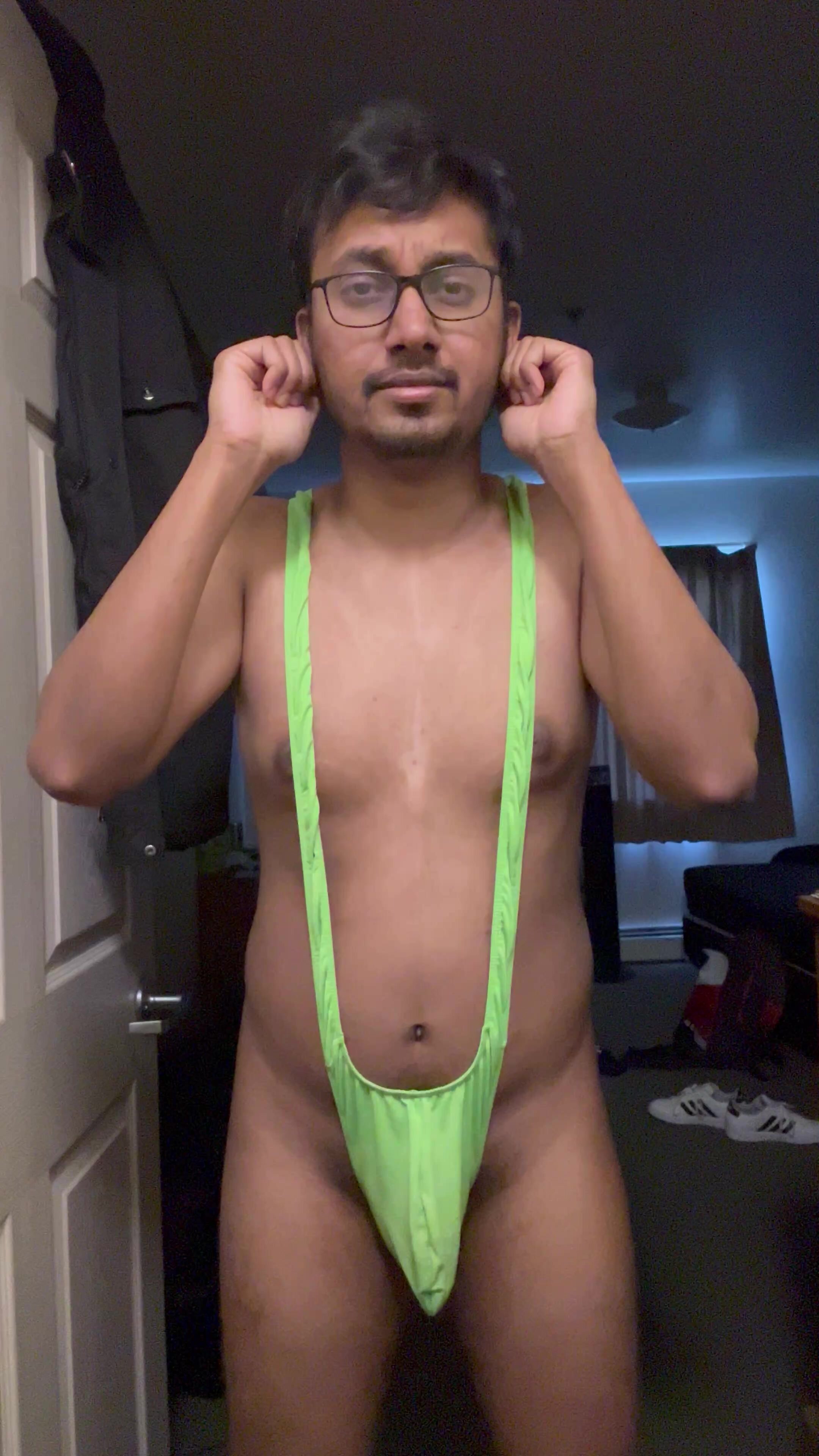 Indian boy punished in a mankini