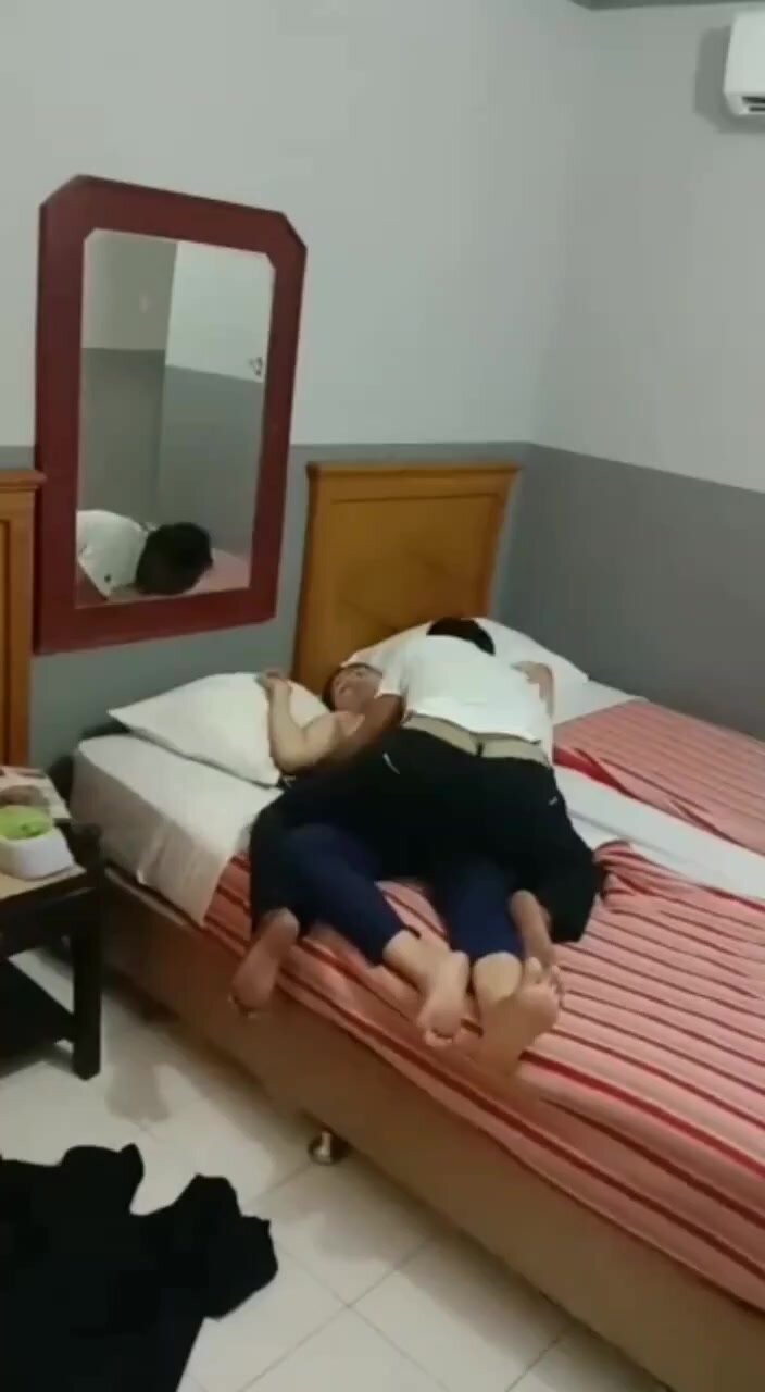 Asian Couple Having a Good Time