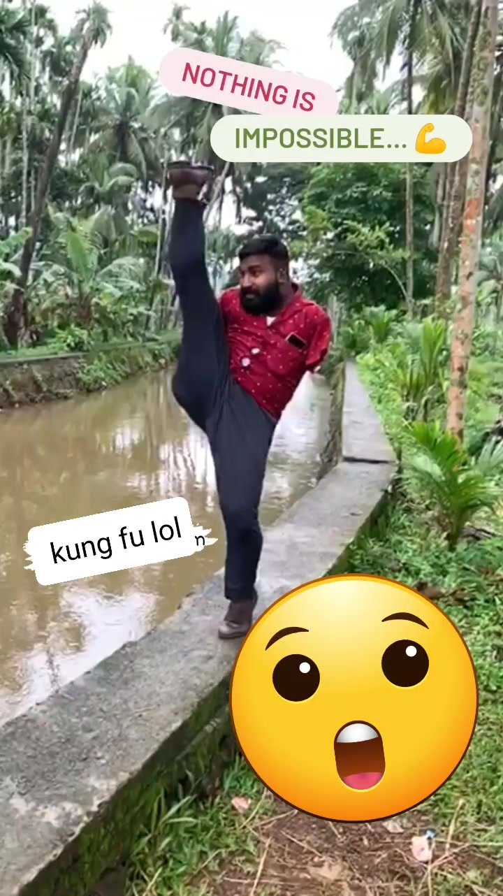 Armless man kung fu
