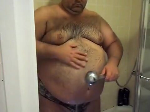 chub in the shower