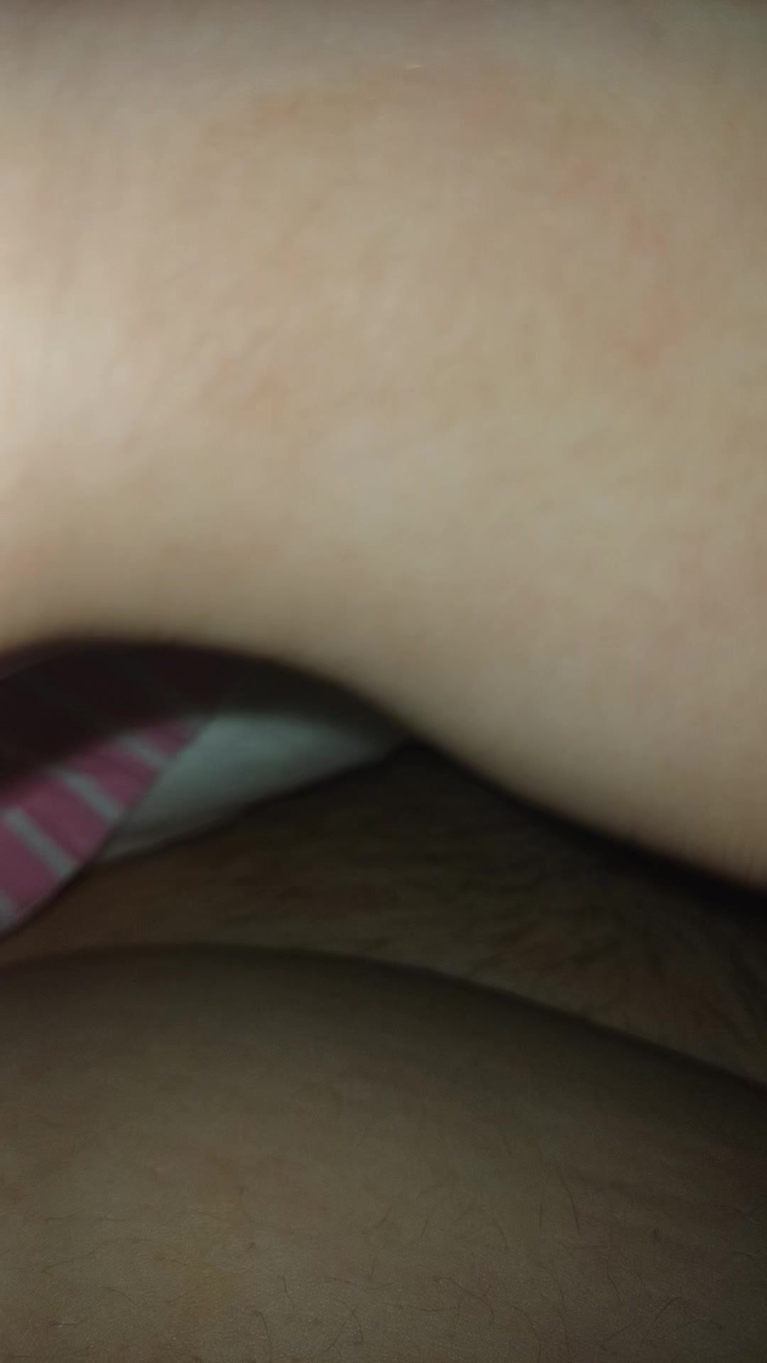 Naught girl leaks into her diaper