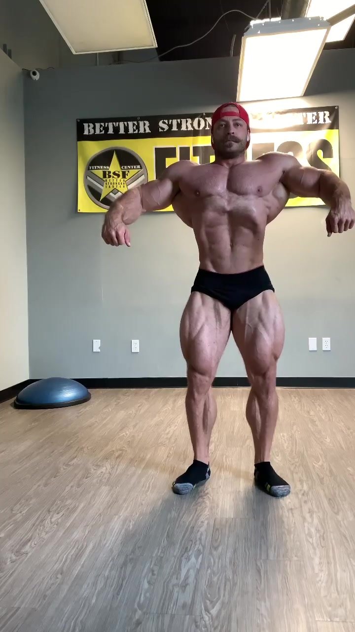 muscle posing 14