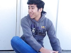 Latino Soccer Boy shows his feet and Soccer shoes - video 2