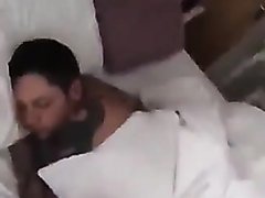 Scottish hottie farts on sleeping boyfriend