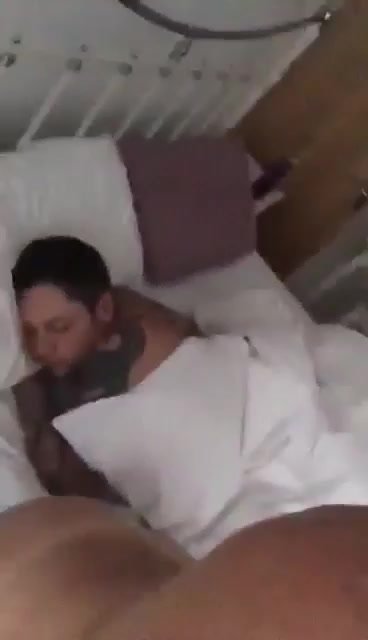 Scottish hottie farts on sleeping boyfriend