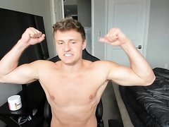 Young White Guy Spreads His Ass