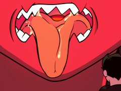 Lucia Giantess Mouthplay and Vore Animation
