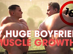 My Muscle Boyfriend Muscle-growth animation