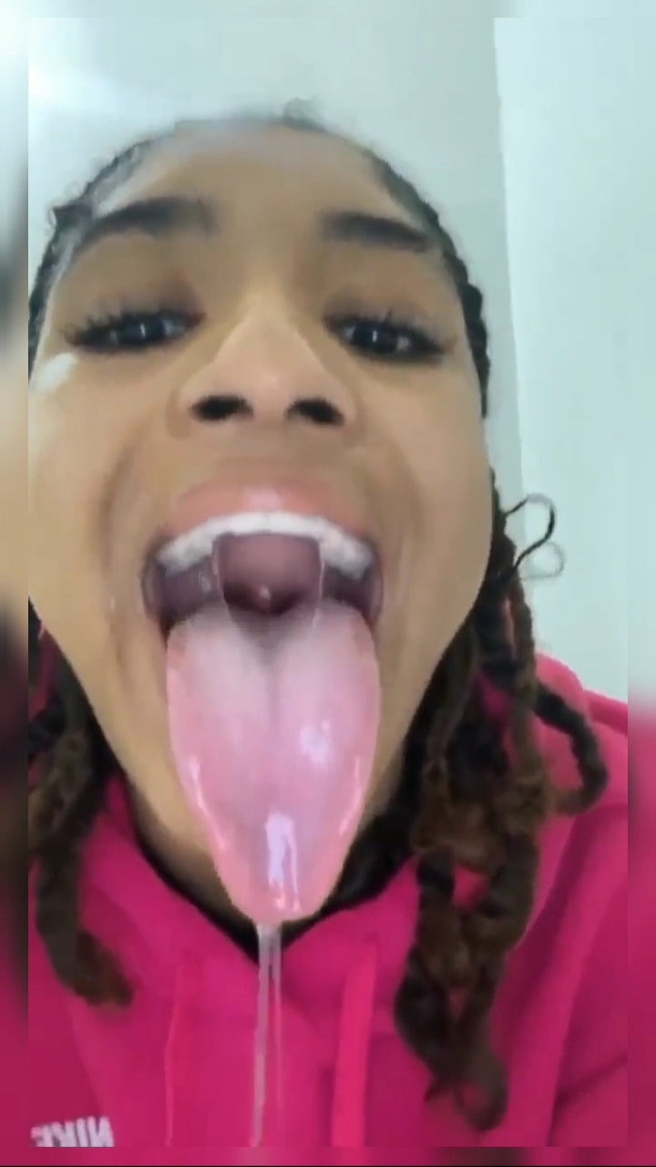 Black Girl Big Tongue Fetish - Full Vid - ThisVid.com
