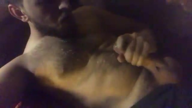 Sexy bearded guy in bed 2