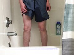 Desperate to piss, wetting my shorts - ...2400