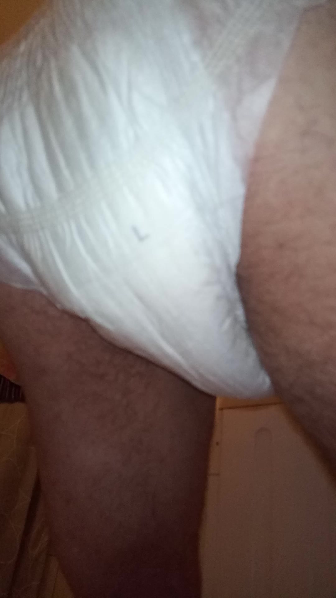 Wet dirty diaper fart 1h after enema