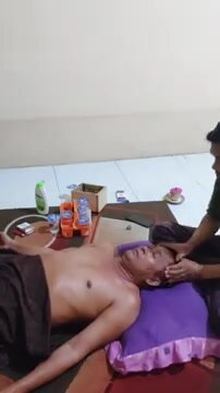 Sexy back massage