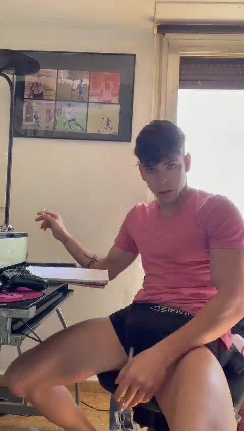 Smoking and Jerking Off - video 2