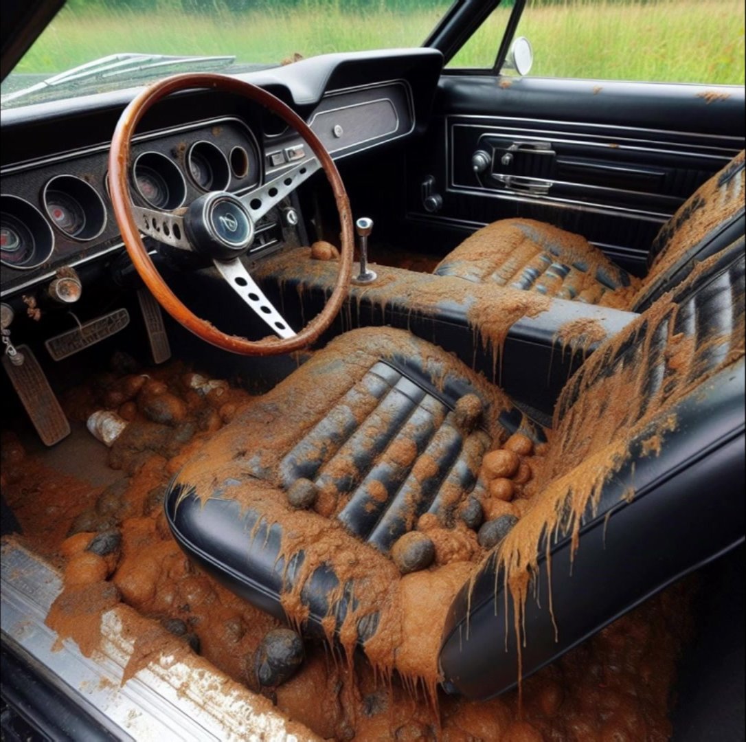 Scat MUSTANG 1967 Leather seats (IA)