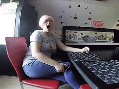 Debbie destroys chair with her monster farts