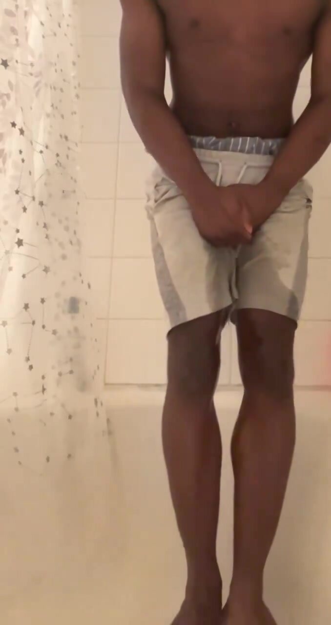 Black dude cannot hold his piss in