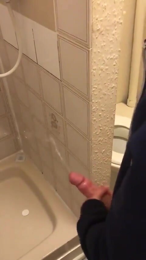 Dutch guy dared to piss and cum