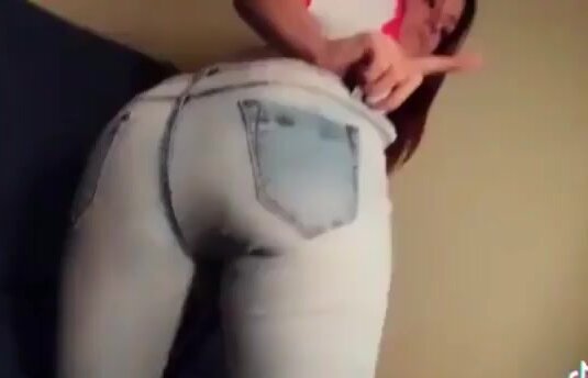 A Short  Compilation Of The Same Girl Farting In Jeans