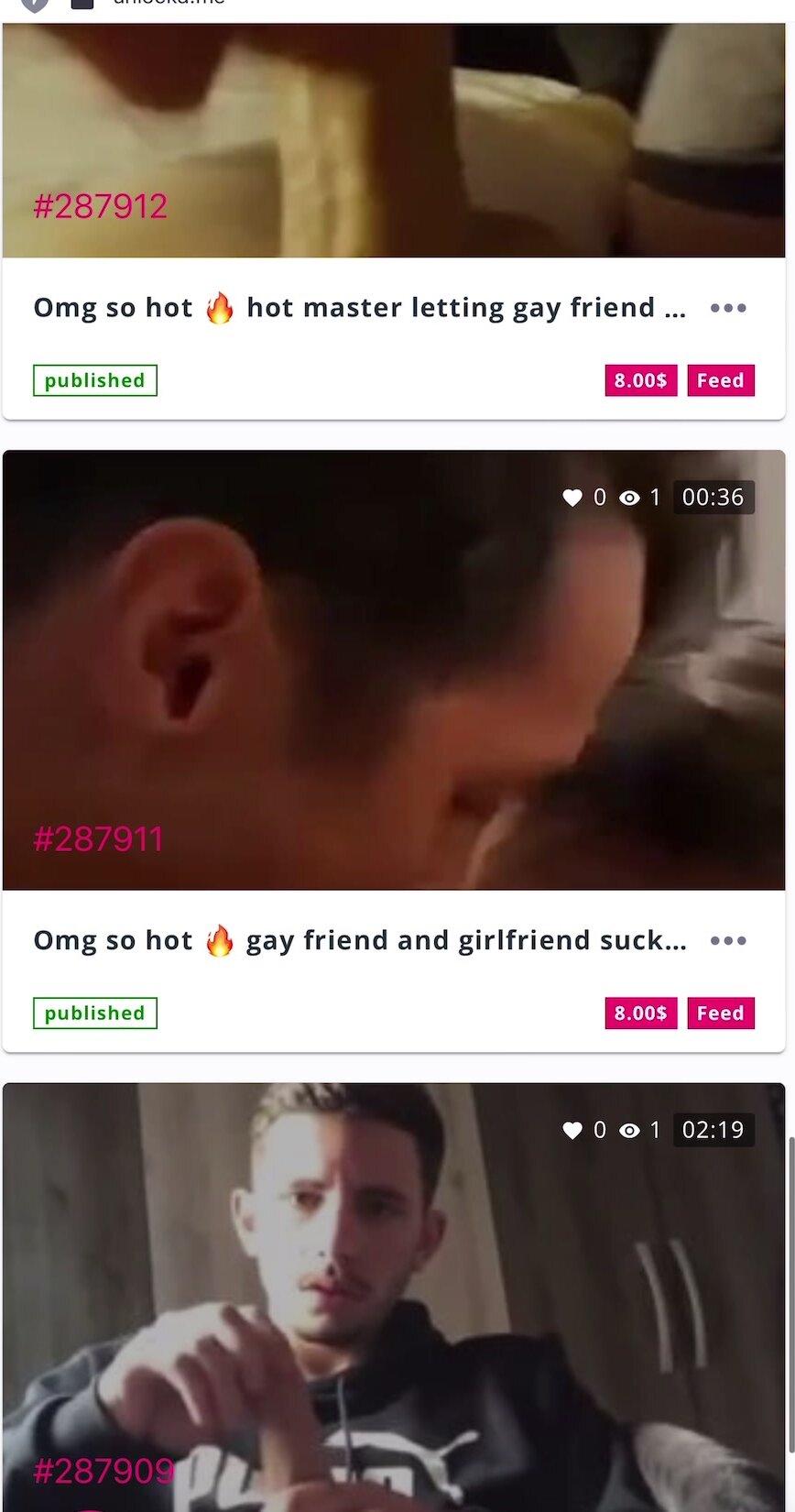 Hot Gay/Straight Fuck videos