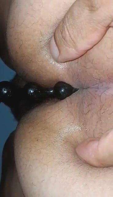 raw fuck my dirty  pussybbw with shitty anal beads