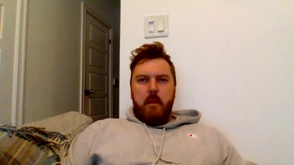 Uncut Ginger Dad Cums
