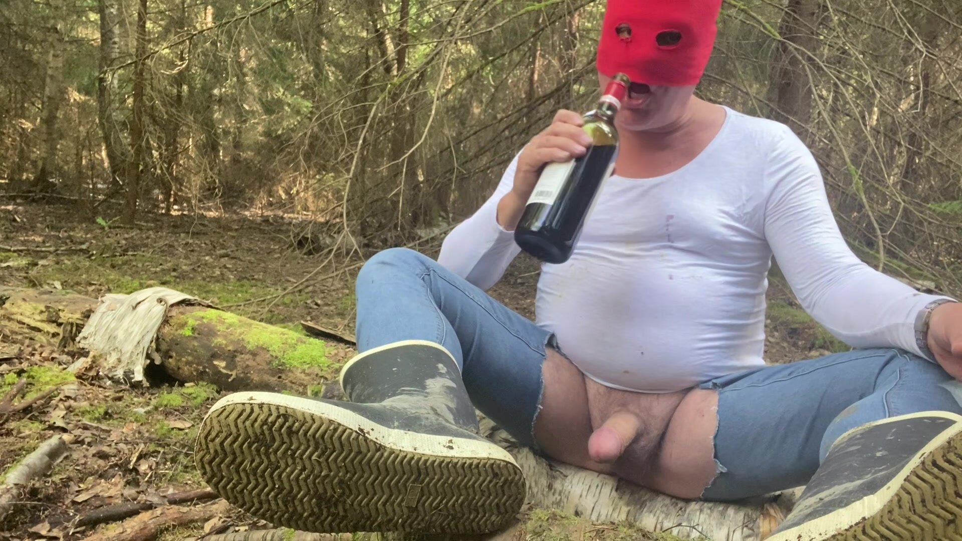 Alcohol in the woods 1
