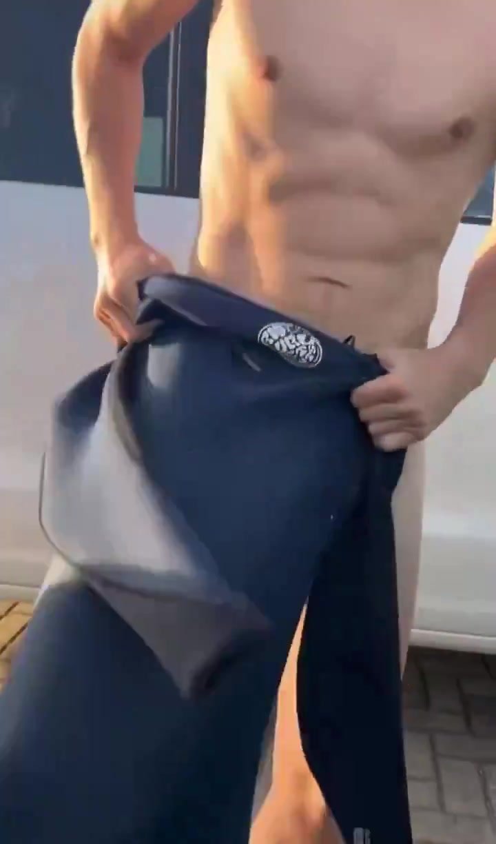 Cute Teen Changing In Public