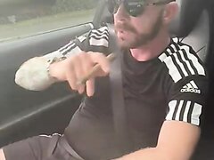 Cigar dad in his car - video 2