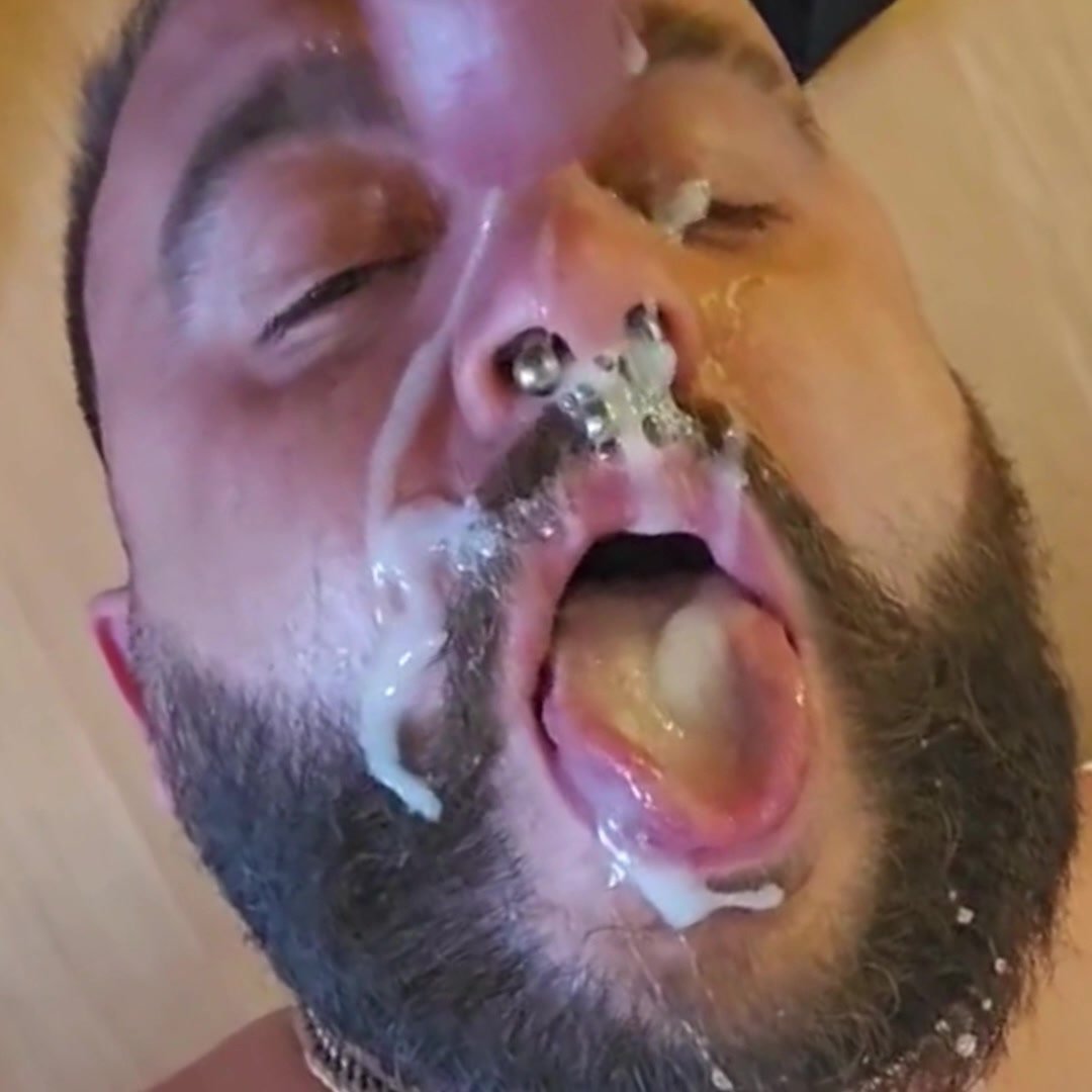 He can take more cum in the eye