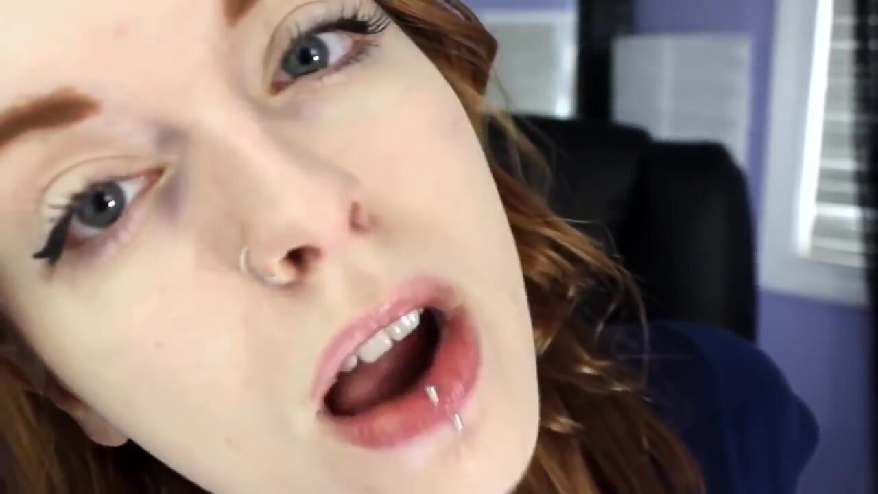 Redhead Gives You a Mouth Tour!