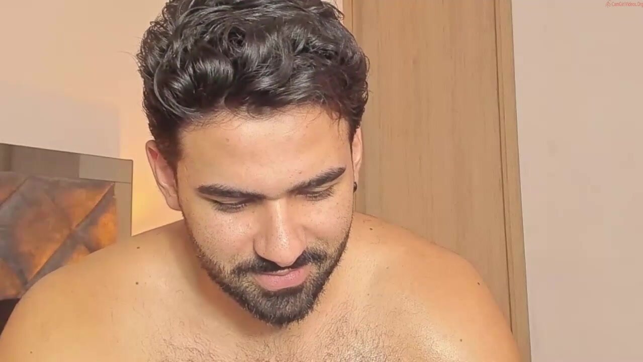 hairy guy showing ass & dick