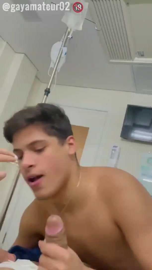 sucking dick in a hospital room