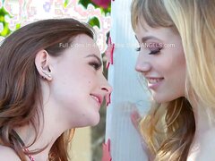 Lesbian Kissing Booth Goes Wild