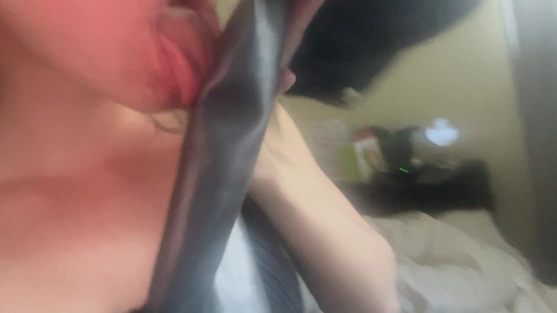 Worshipping black boots licking and kissing