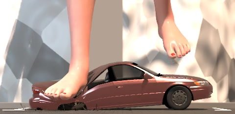 giantess car crush experiment beanzgts