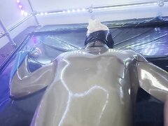 Suffocating with Rebreather Hood in Vacbed