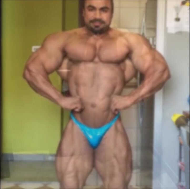 Huge Arab bodybuilder