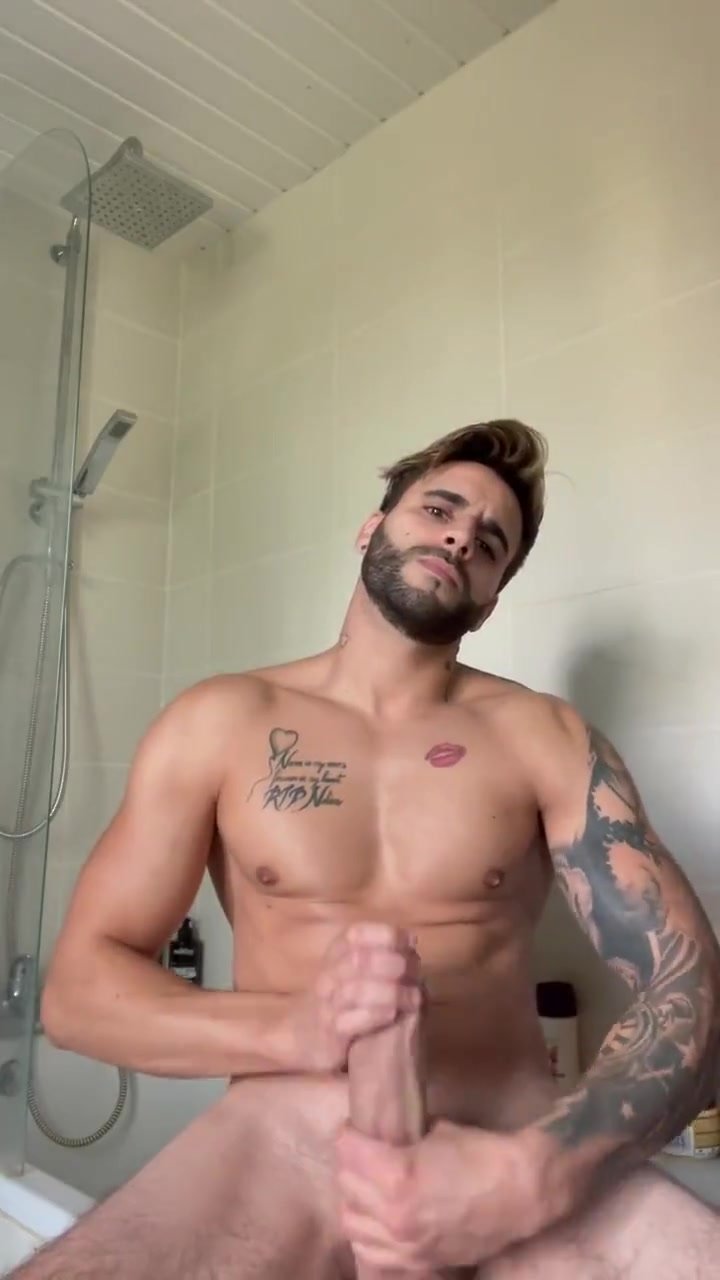 sexy guy with huge cock