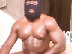 Hung muscular beefy thug with rock hard BBC