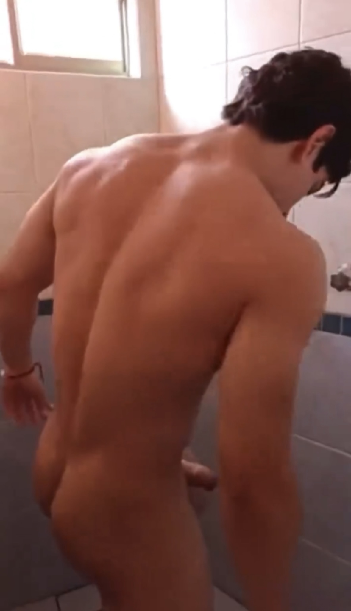 Latin boy in shower 4