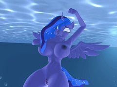 Luna drowns