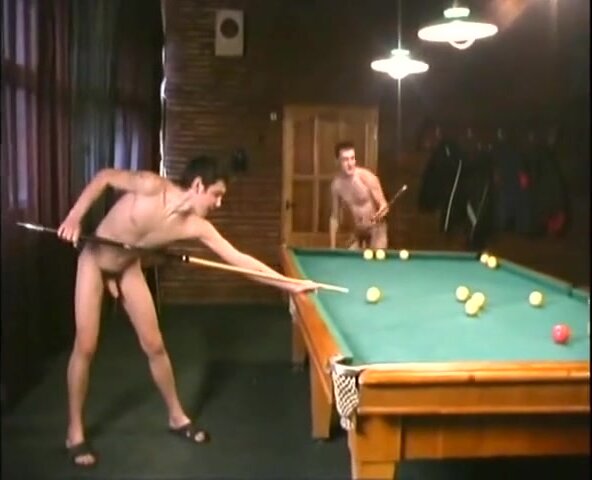 Nudist pool playing