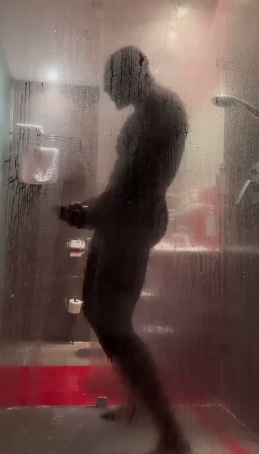 BBC in the shower - video 3
